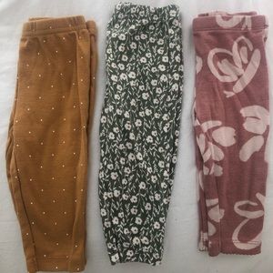 Carters baby girl leggings